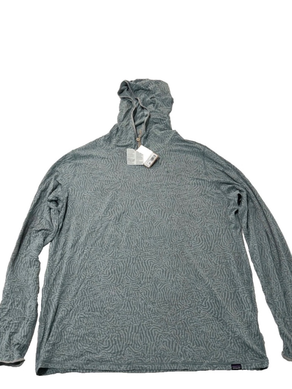 Patagonia Tropic Comfort Natural Hoody XL Green UPF 40+ Fishing